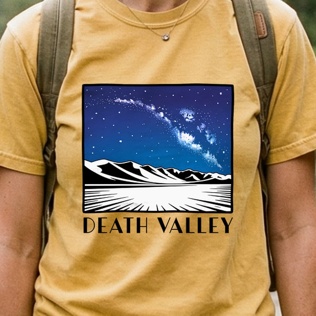 Death Valley National Park at Night Cotton T-Shirt