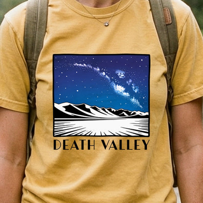 Death Valley National Park at Night Cotton T-Shirt