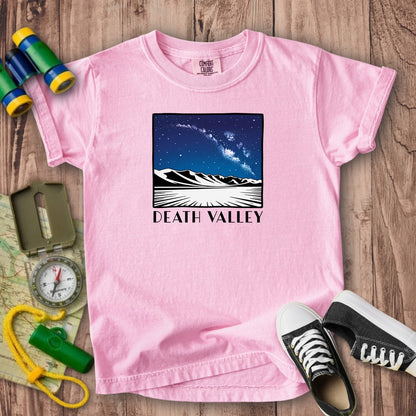 Death Valley National Park at Night Kids Cotton T-Shirt