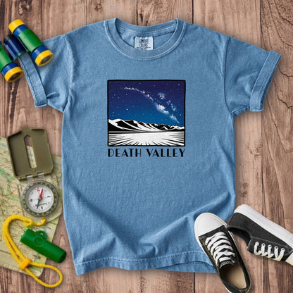 Death Valley National Park at Night Kids Cotton T-Shirt