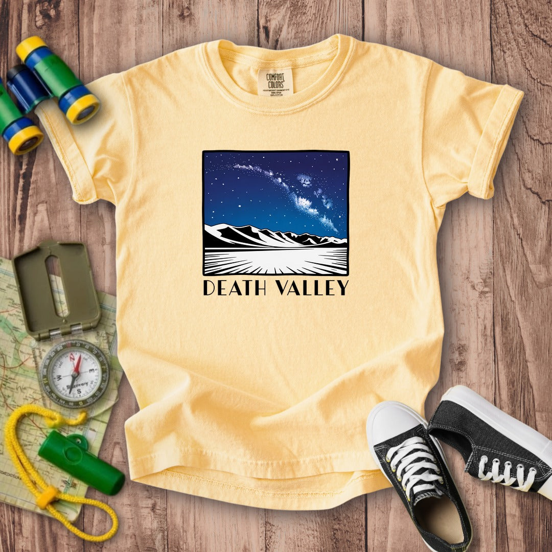 Death Valley National Park at Night Kids Cotton T-Shirt