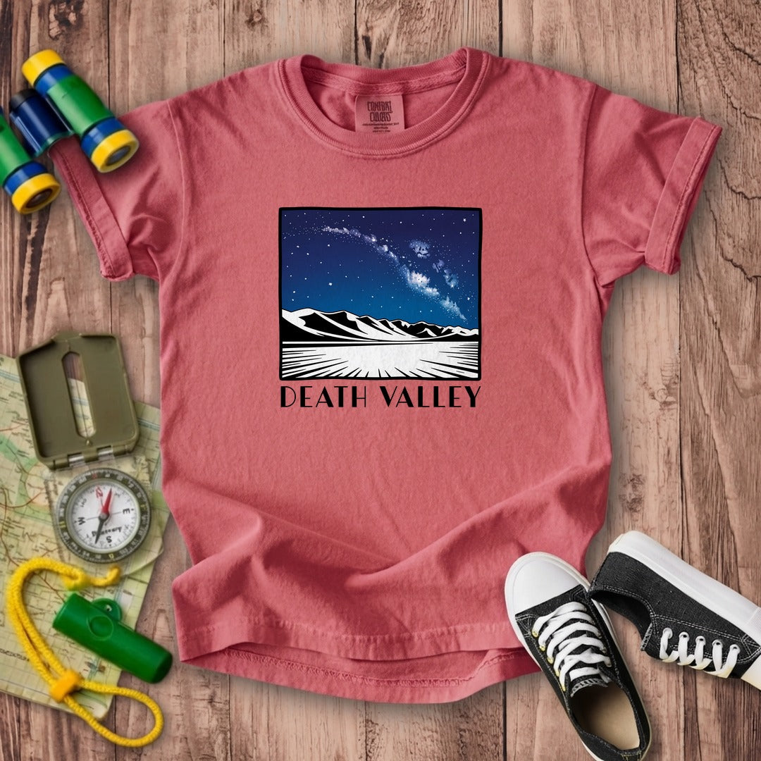 Death Valley National Park at Night Kids Cotton T-Shirt