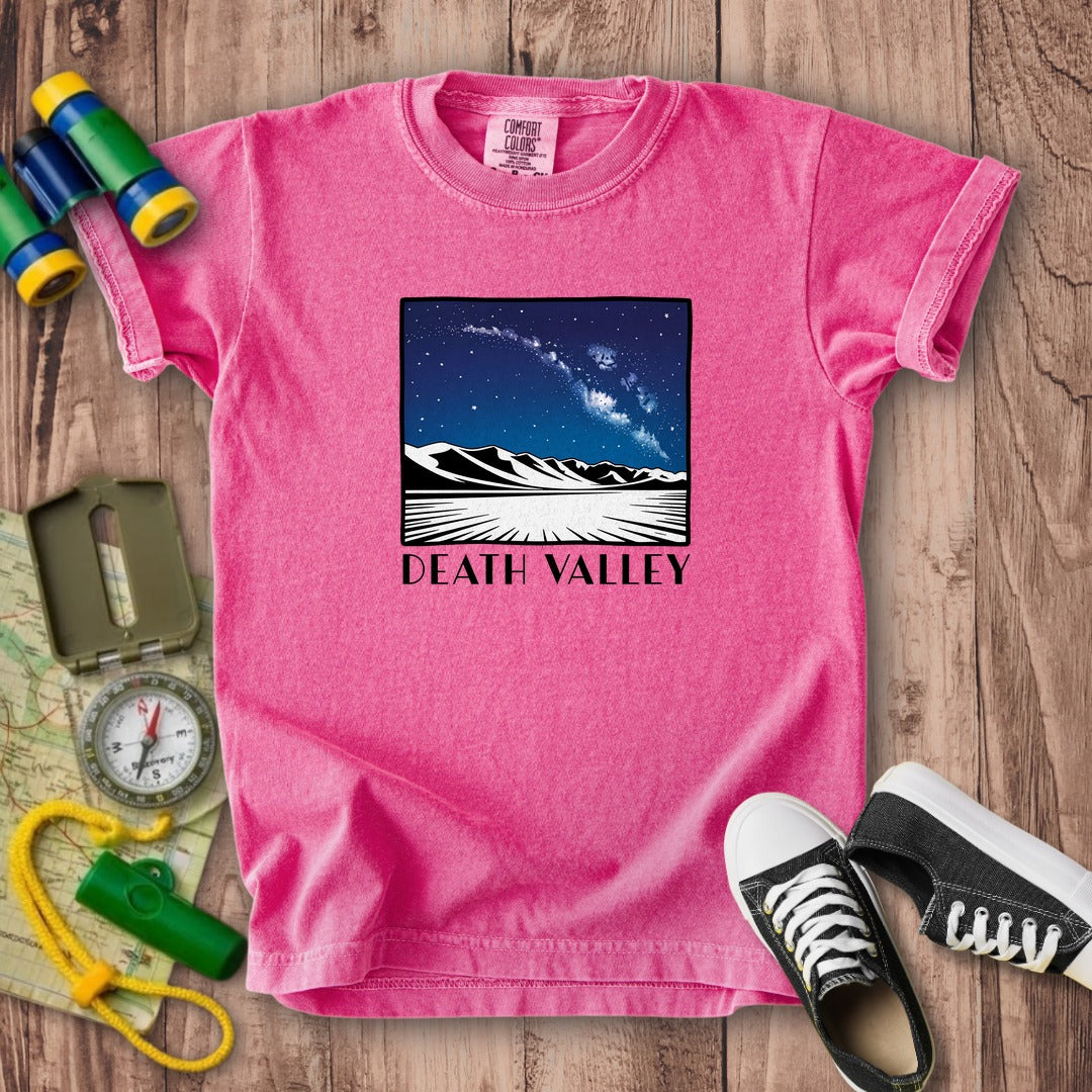 Death Valley National Park at Night Kids Cotton T-Shirt