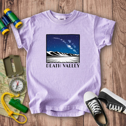 Death Valley National Park at Night Kids Cotton T-Shirt