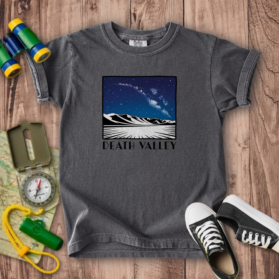 Death Valley National Park at Night Kids Cotton T-Shirt