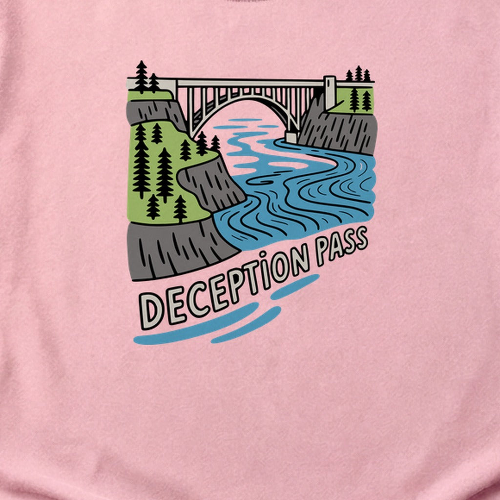 Deception Pass State Park Cotton T-Shirt