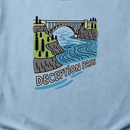Deception Pass State Park Cotton T-Shirt