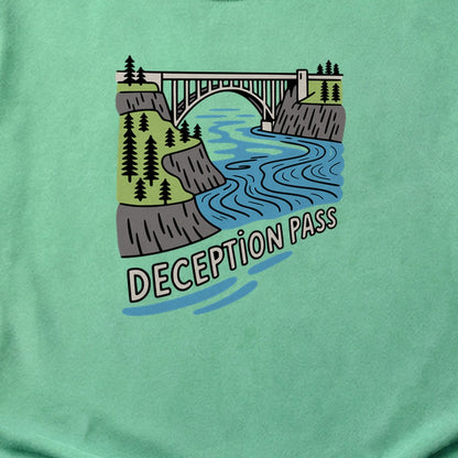 Deception Pass State Park Cotton T-Shirt
