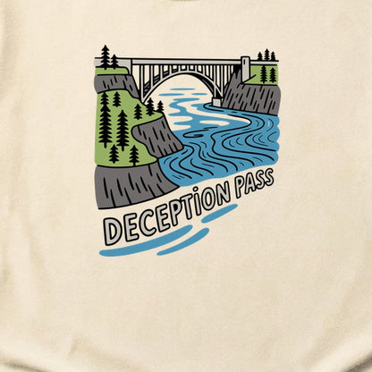 Deception Pass State Park Cotton T-Shirt