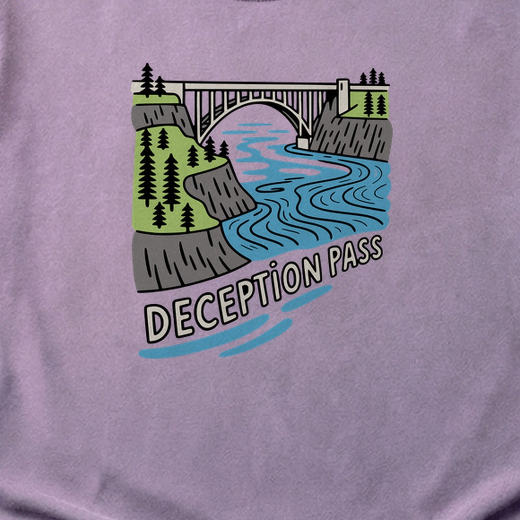Deception Pass State Park Cotton T-Shirt