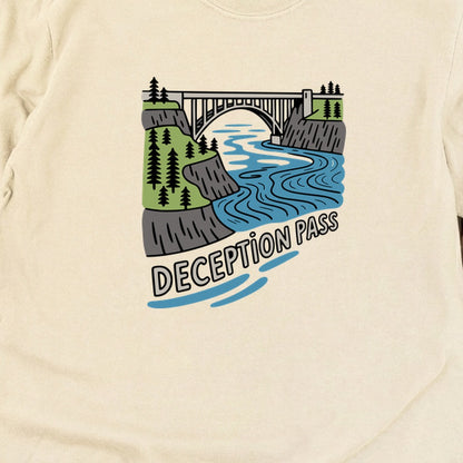 Deception Pass State Park Cotton Long Sleeve
