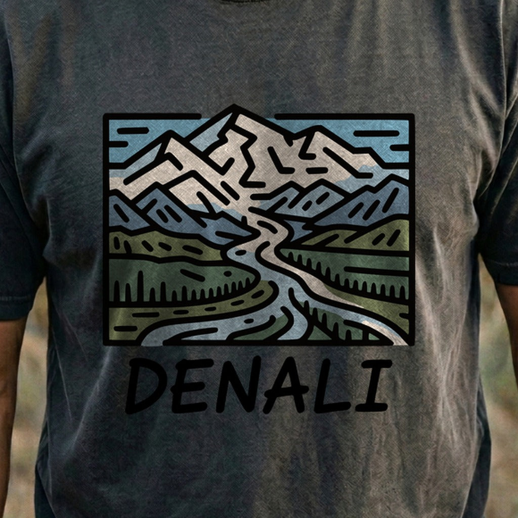 Denali National Park Cotton T-Shirt