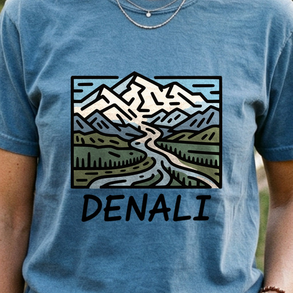 Denali National Park Cotton T-Shirt
