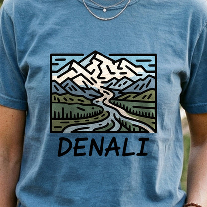 Denali National Park Cotton T-Shirt