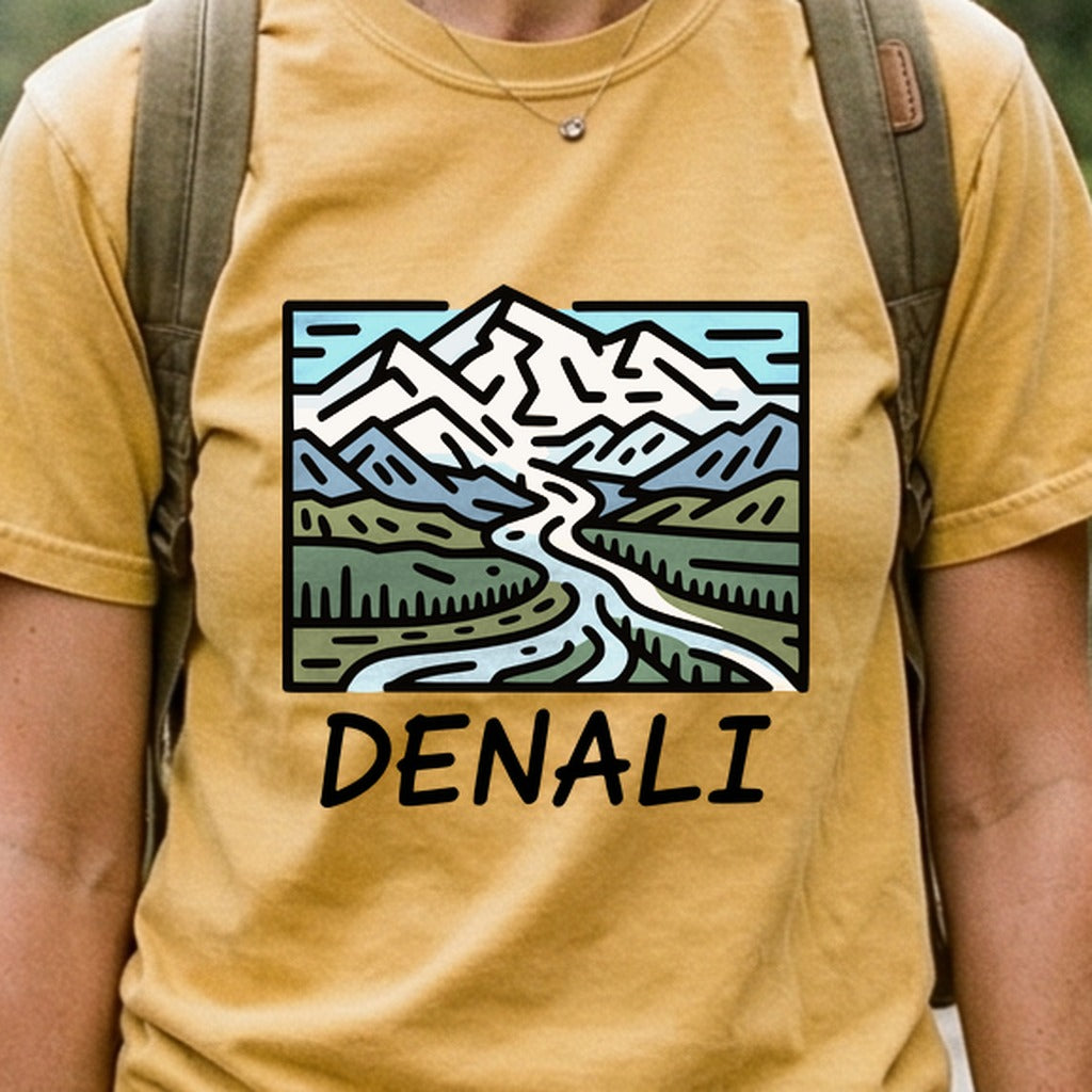 Denali National Park Cotton T-Shirt