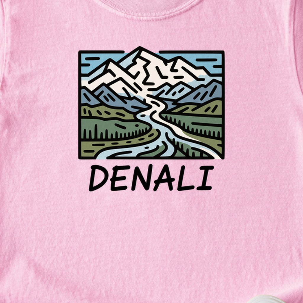 Denali National Park Kids Cotton T-Shirt