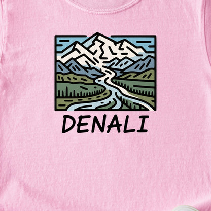 Denali National Park Kids Cotton T-Shirt