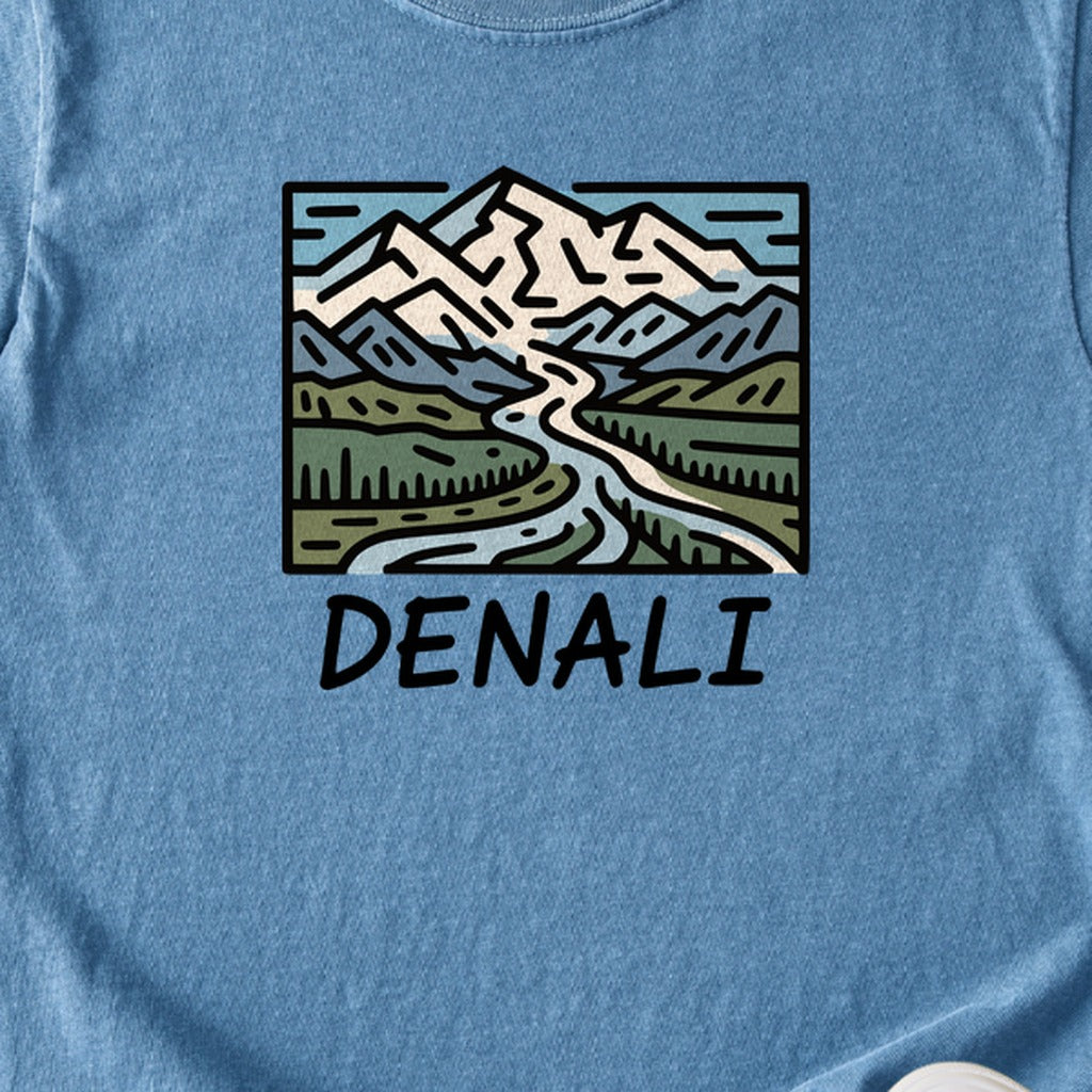 Denali National Park Kids Cotton T-Shirt