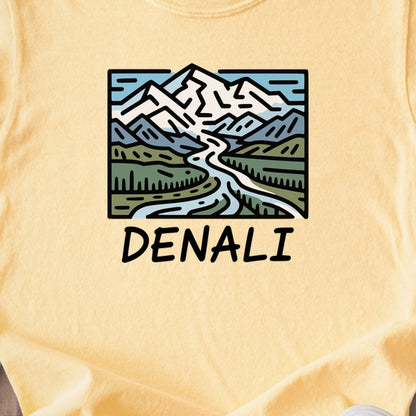 Denali National Park Kids Cotton T-Shirt