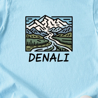 Denali National Park Kids Cotton T-Shirt