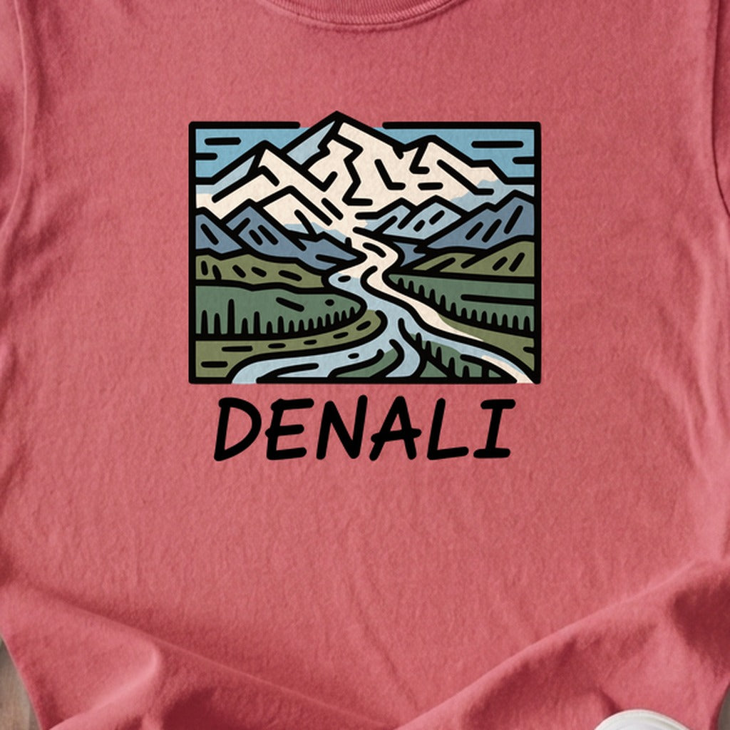 Denali National Park Kids Cotton T-Shirt