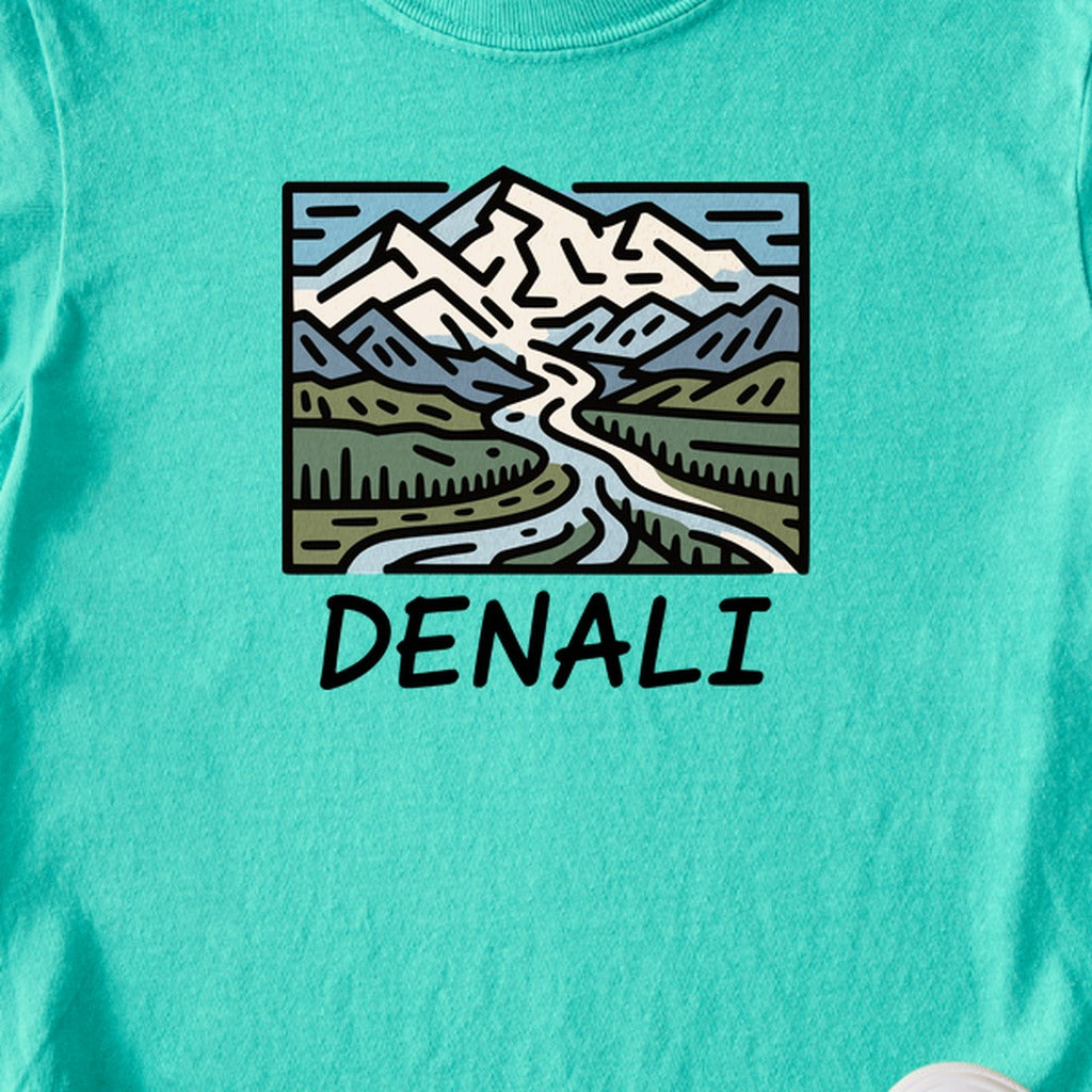 Denali National Park Kids Cotton T-Shirt