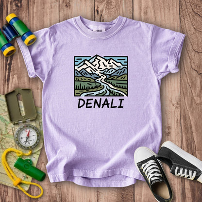 Denali National Park Kids Cotton T-Shirt