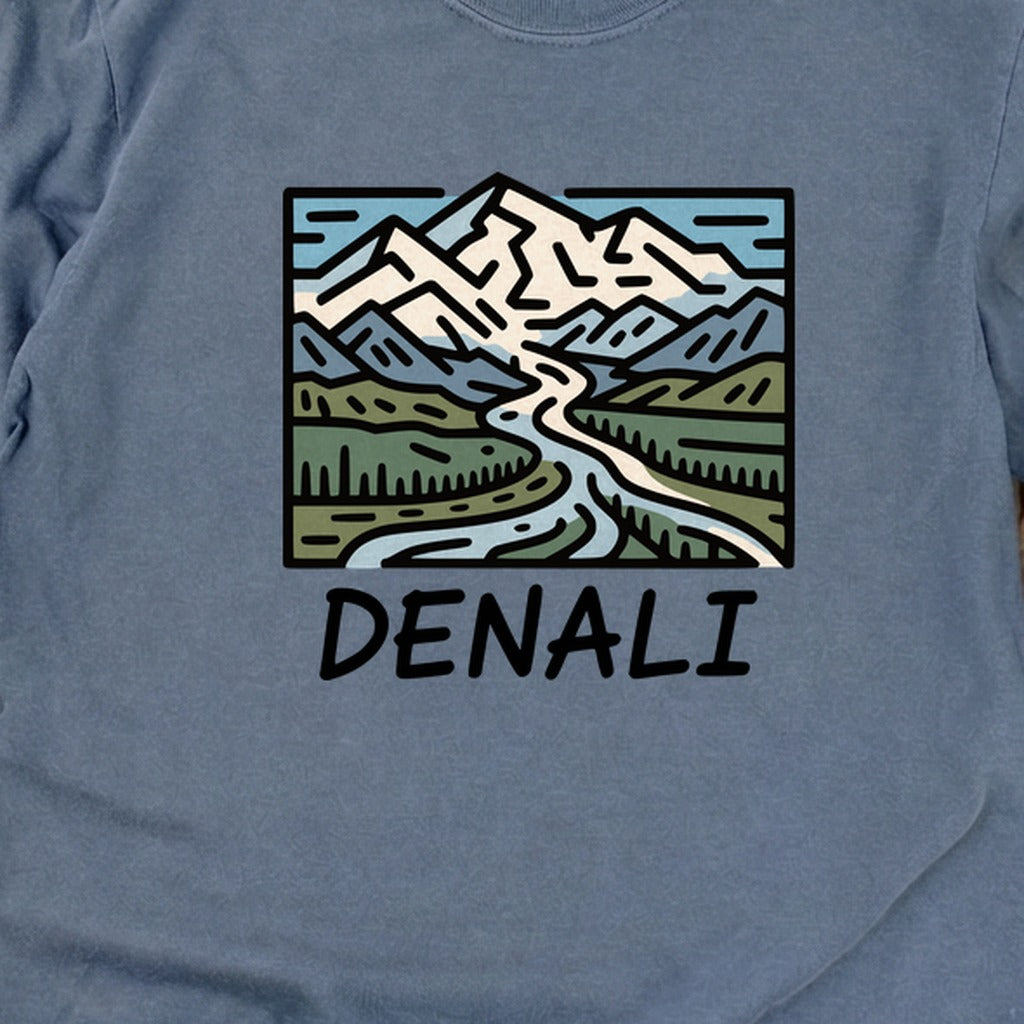 Denali National Park Cotton Long Sleeve