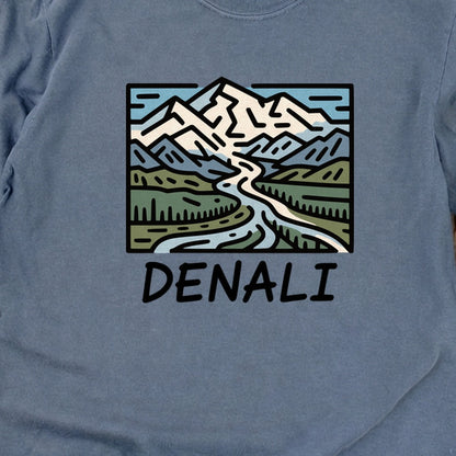 Denali National Park Cotton Long Sleeve