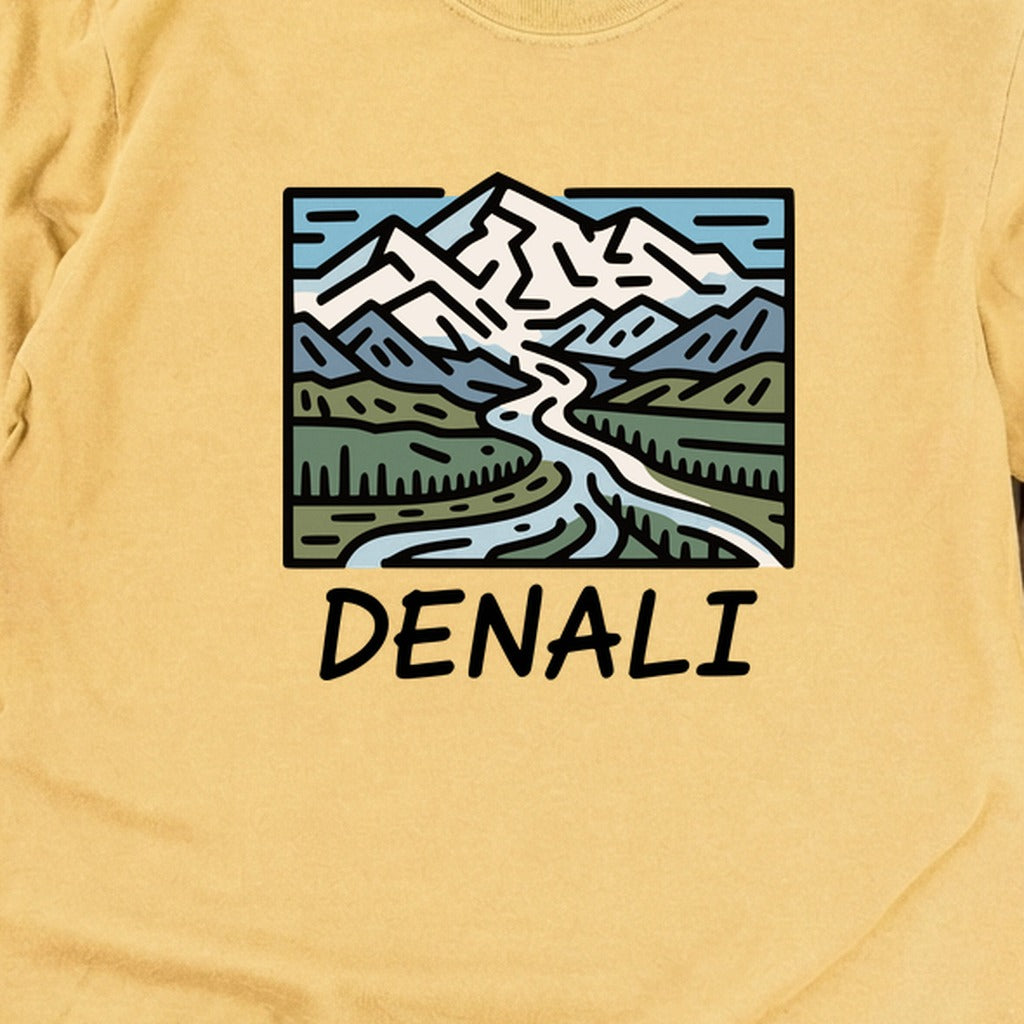 Denali National Park Cotton Long Sleeve