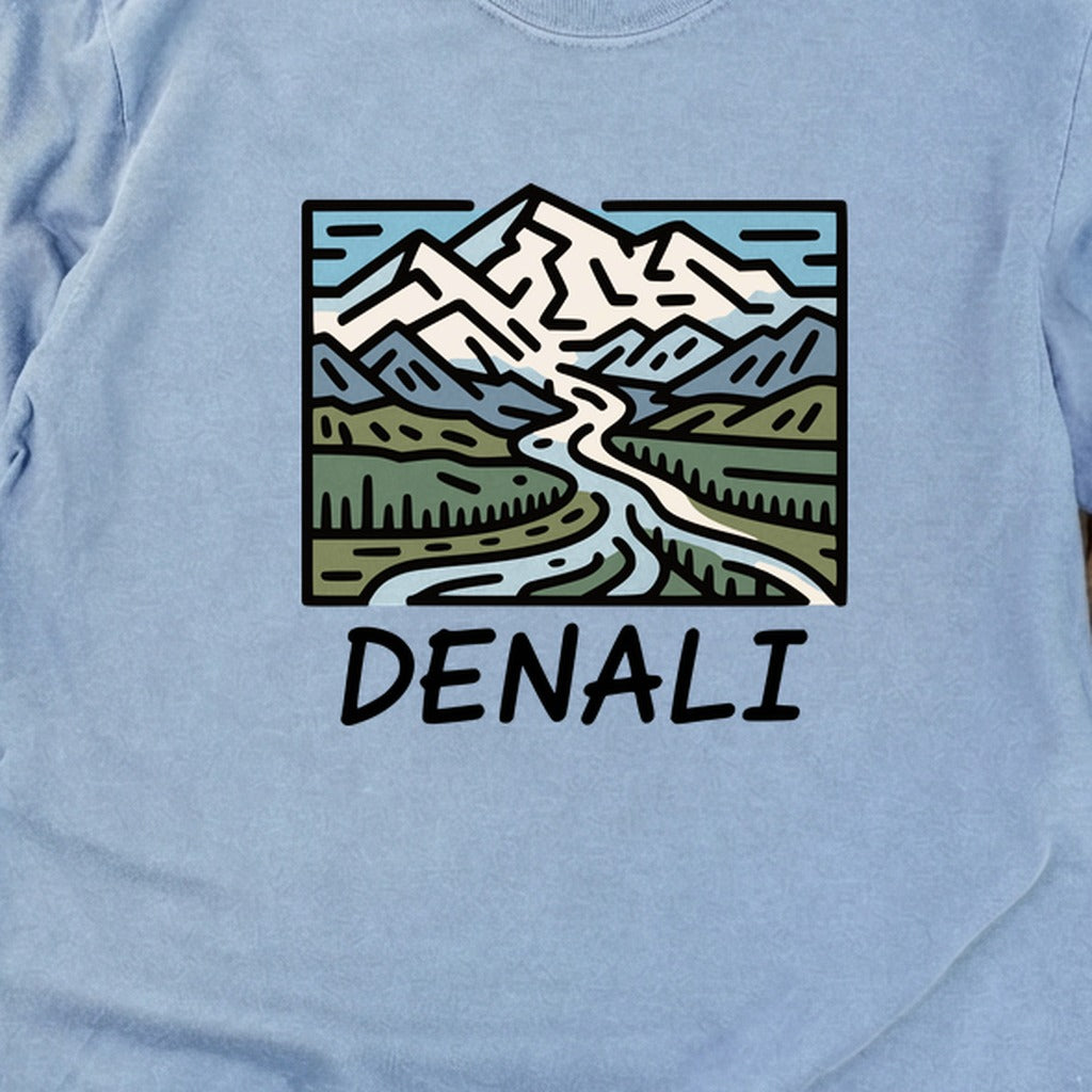Denali National Park Cotton Long Sleeve