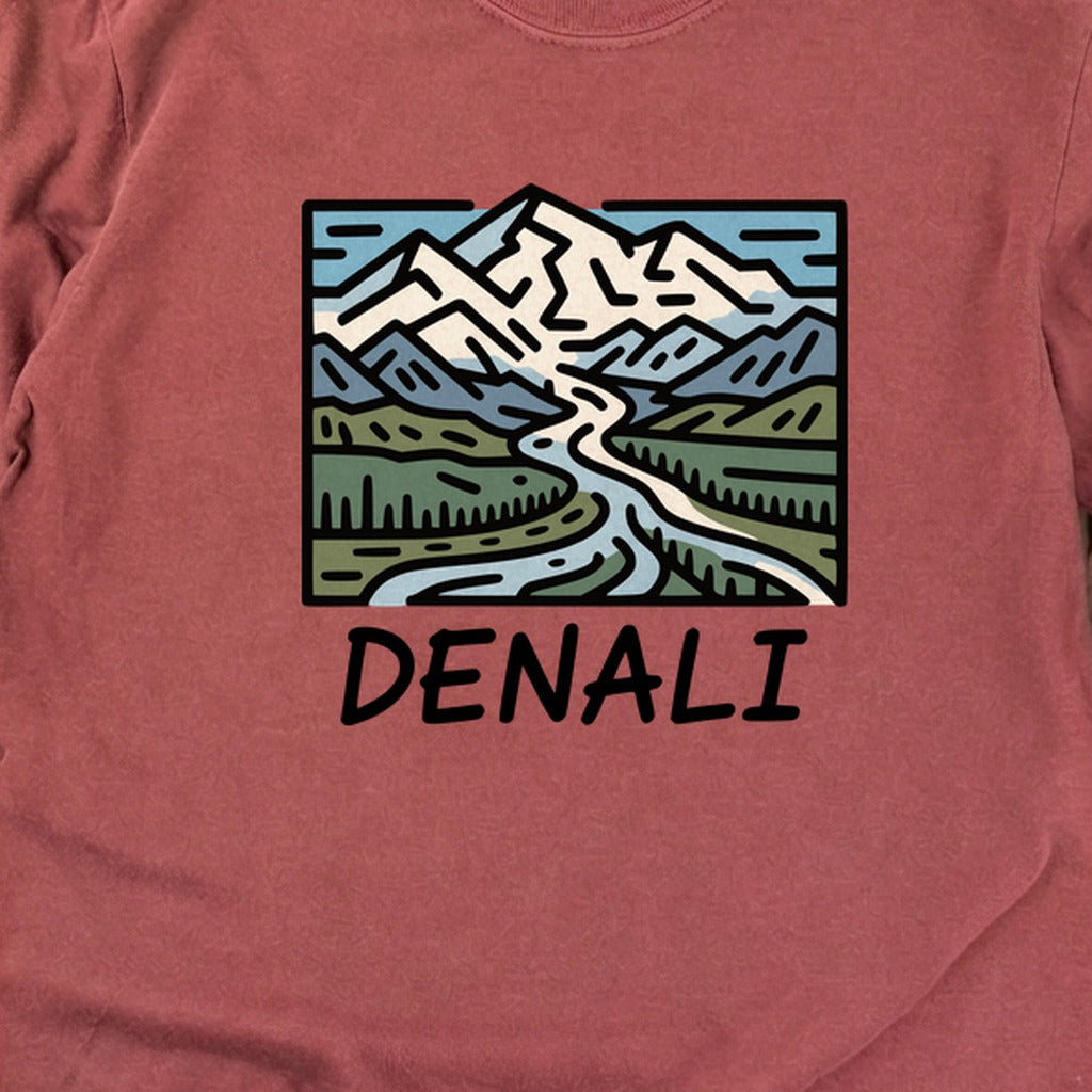 Denali National Park Cotton Long Sleeve