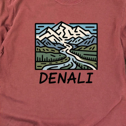 Denali National Park Cotton Long Sleeve