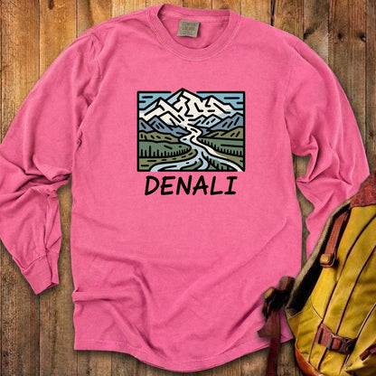 Denali National Park Cotton Long Sleeve