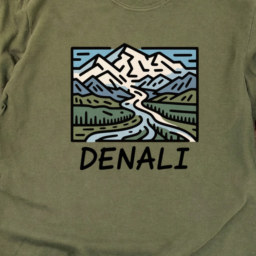 Denali National Park Cotton Long Sleeve