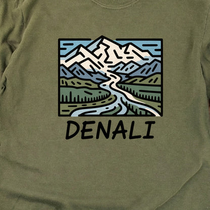 Denali National Park Cotton Long Sleeve