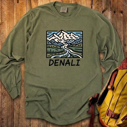 Denali National Park Cotton Long Sleeve