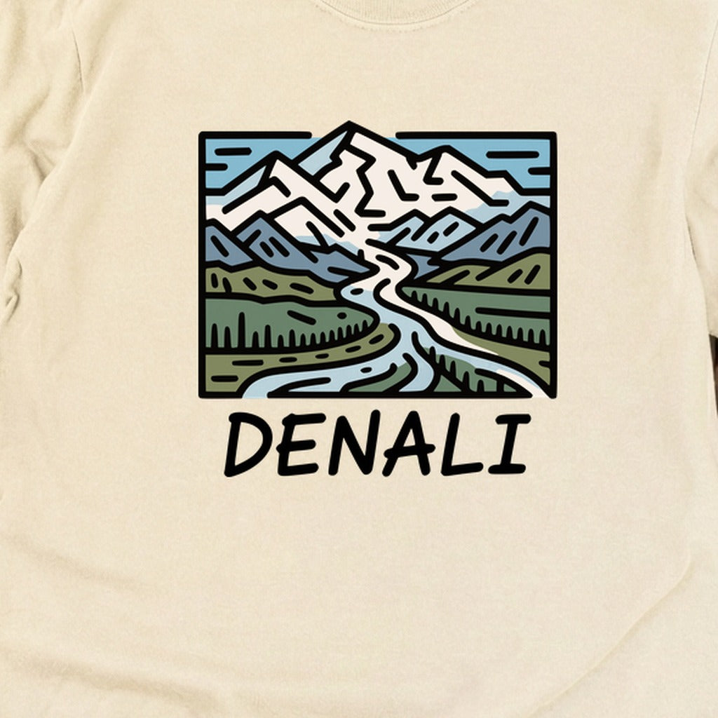 Denali National Park Cotton Long Sleeve