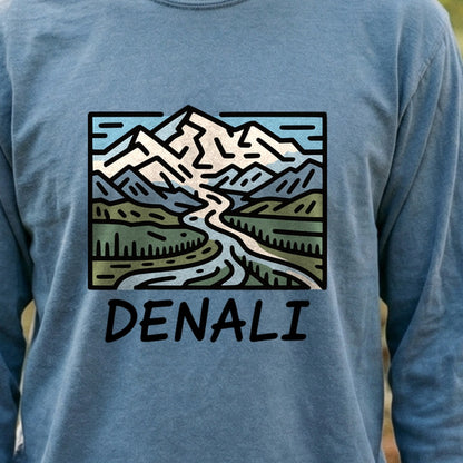 Denali National Park Cotton Long Sleeve