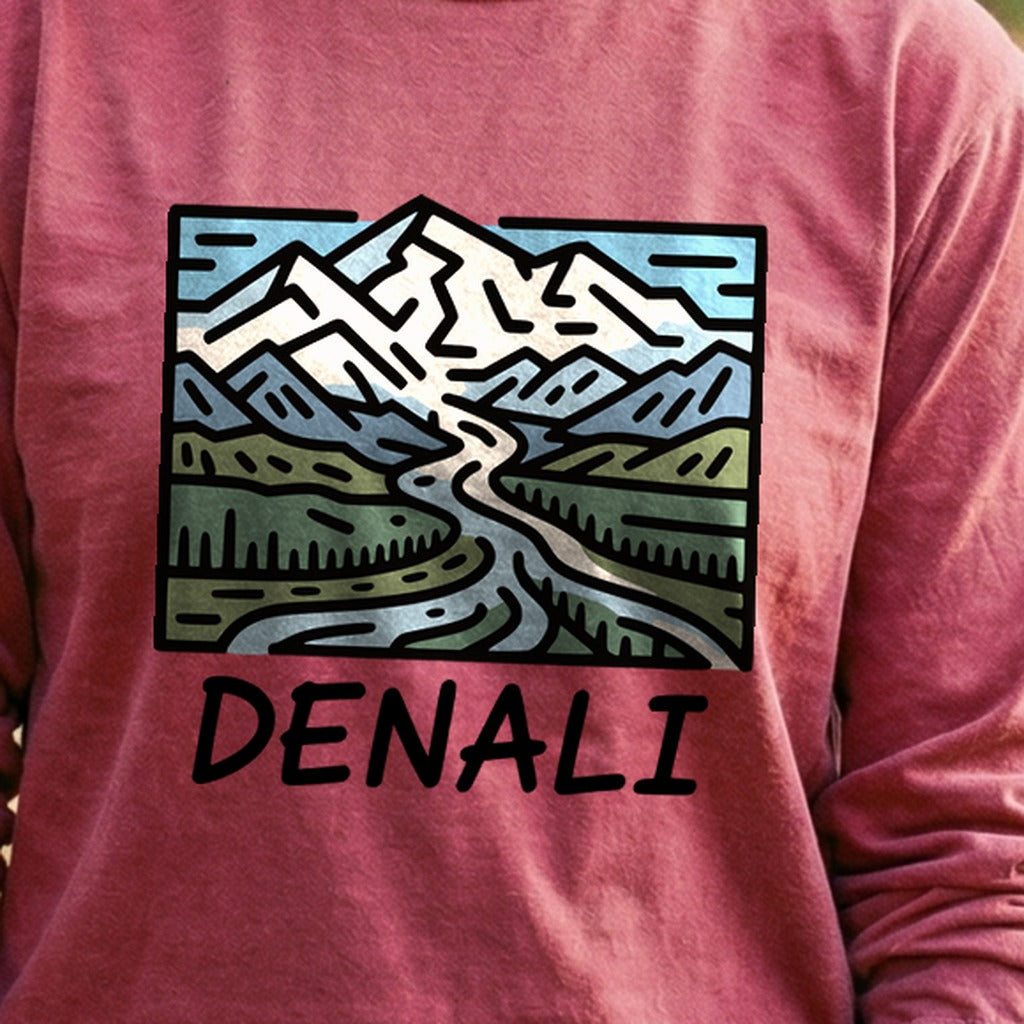 Denali National Park Cotton Long Sleeve