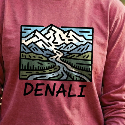 Denali National Park Cotton Long Sleeve