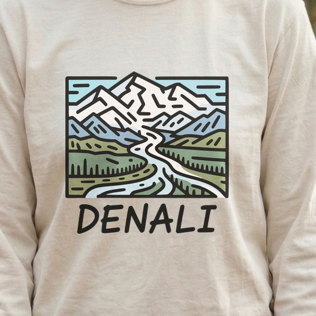 Denali National Park Cotton Long Sleeve