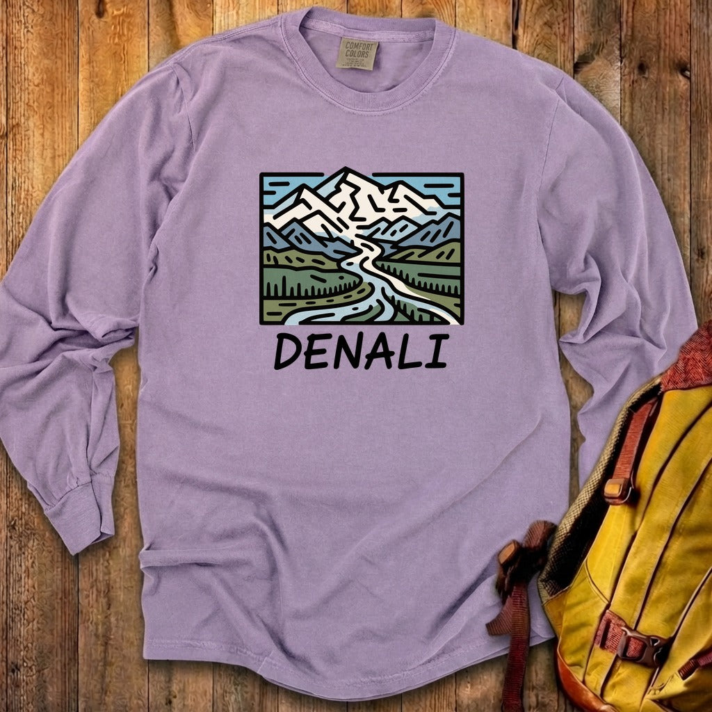 Denali National Park Cotton Long Sleeve