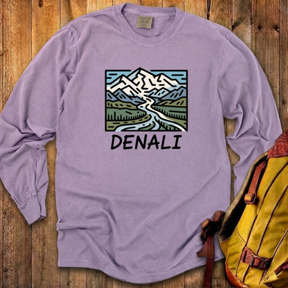 Denali National Park Cotton Long Sleeve