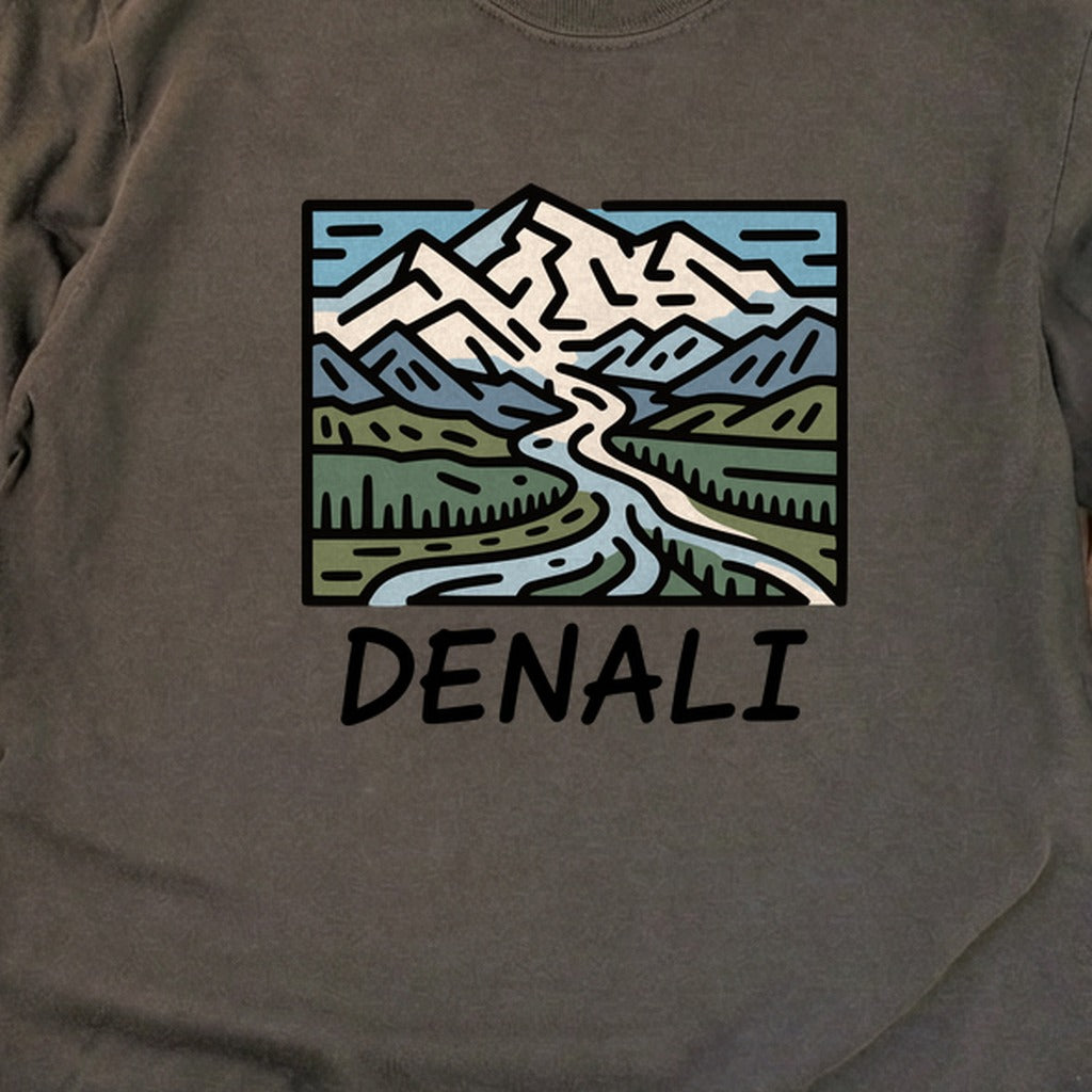Denali National Park Cotton Long Sleeve