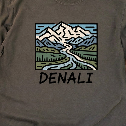 Denali National Park Cotton Long Sleeve