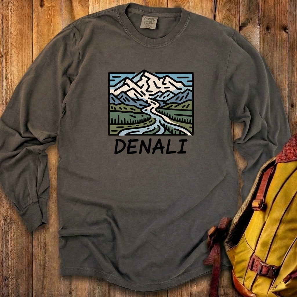 Denali National Park Cotton Long Sleeve