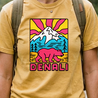 Denali National Park 2 Cotton T-Shirt