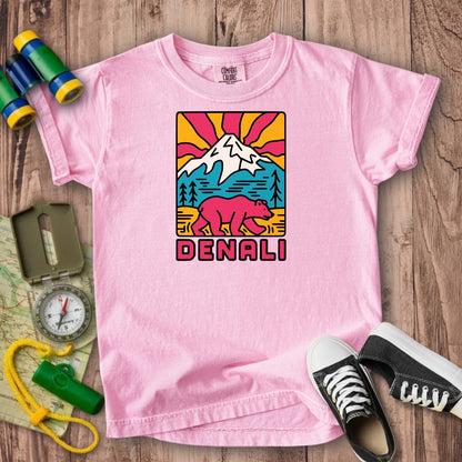 Denali National Park 2 Kids Cotton T-Shirt