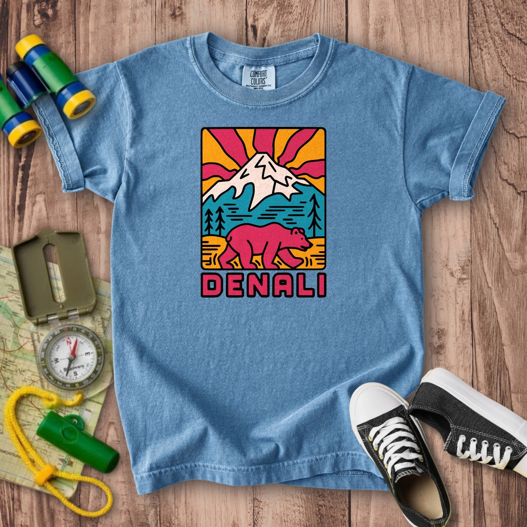Denali National Park 2 Kids Cotton T-Shirt